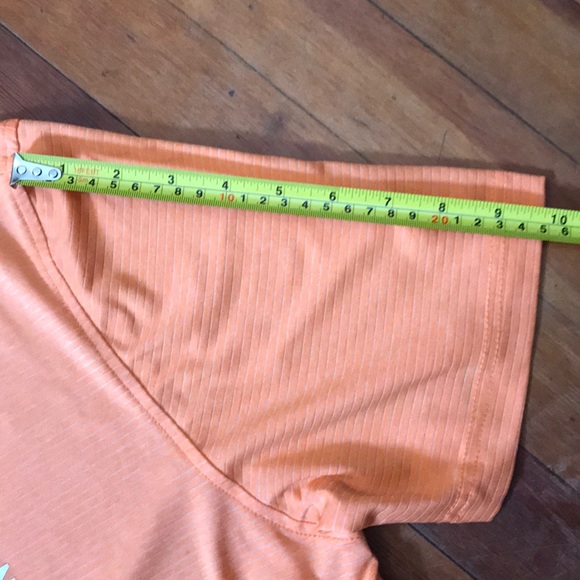 Men's Izod Golf Short Sleeve Orange Polo - Picture 6 of 8